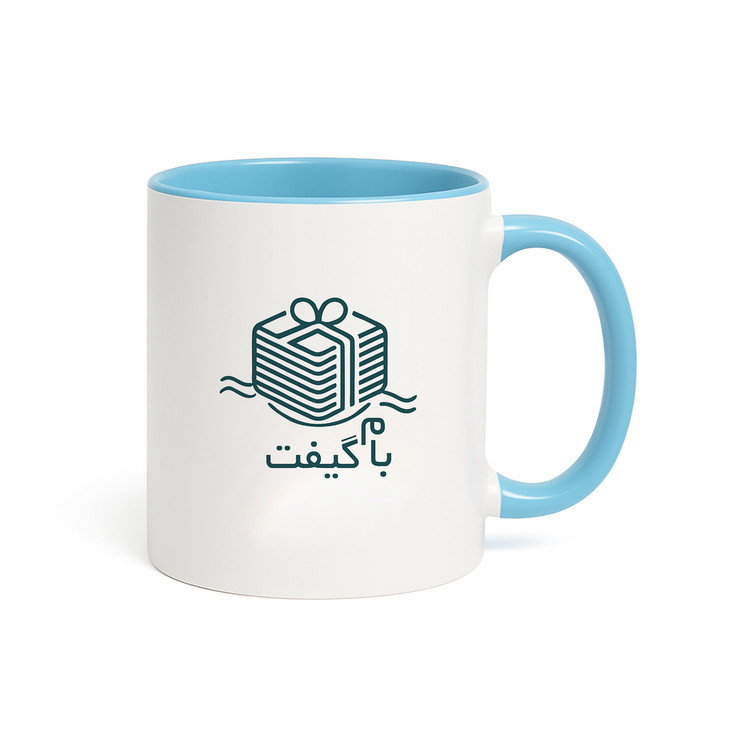 Color Pop Ceramic Mug with Colored Handle – 330ml | Model M2C01