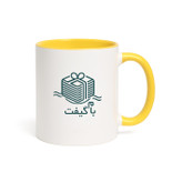Color Pop Ceramic Mug with Colored Handle – 330ml | Model M2C01