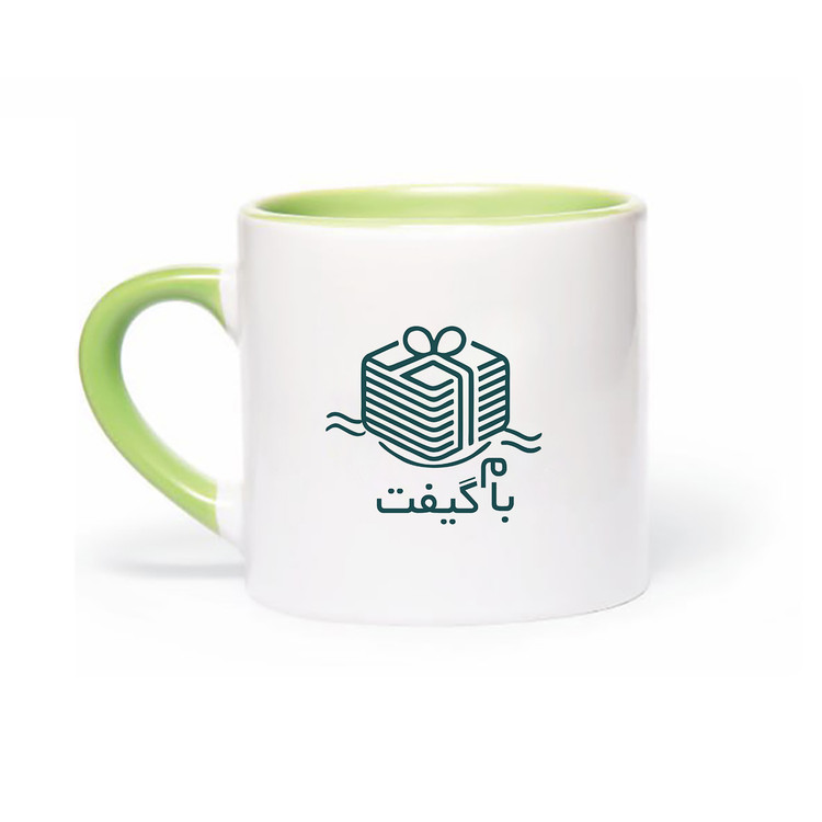 Color Pop Ceramic Mug with Colored Handle – 180ml | Model M2C02