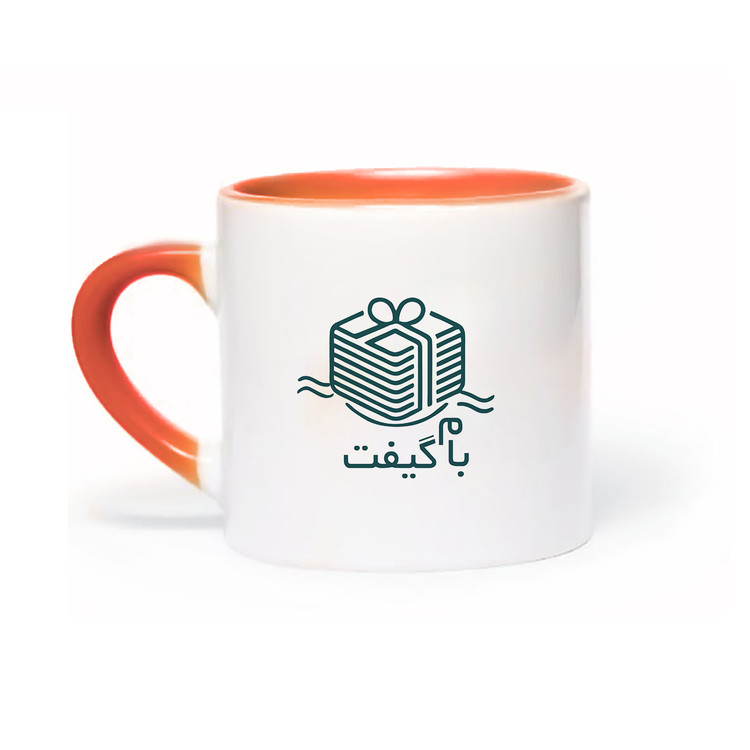 Color Pop Ceramic Mug with Colored Handle – 180ml | Model M2C02
