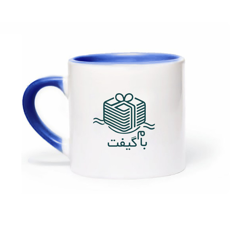 Color Pop Ceramic Mug with Colored Handle – 180ml | Model M2C02