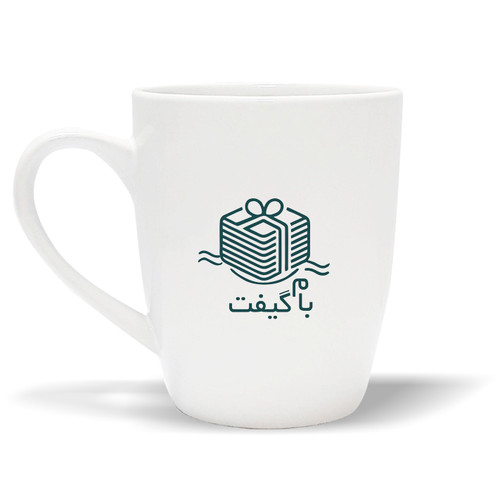 White Ceramic Mug 280 cc – tall Design | MC006