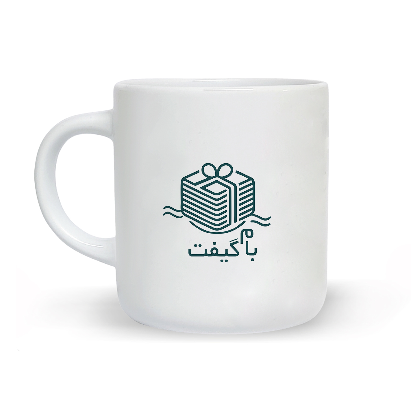 White Ceramic Mug – 325 ml – Code MC007