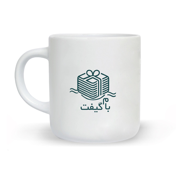 White Ceramic Mug – 325 ml – Code MC007