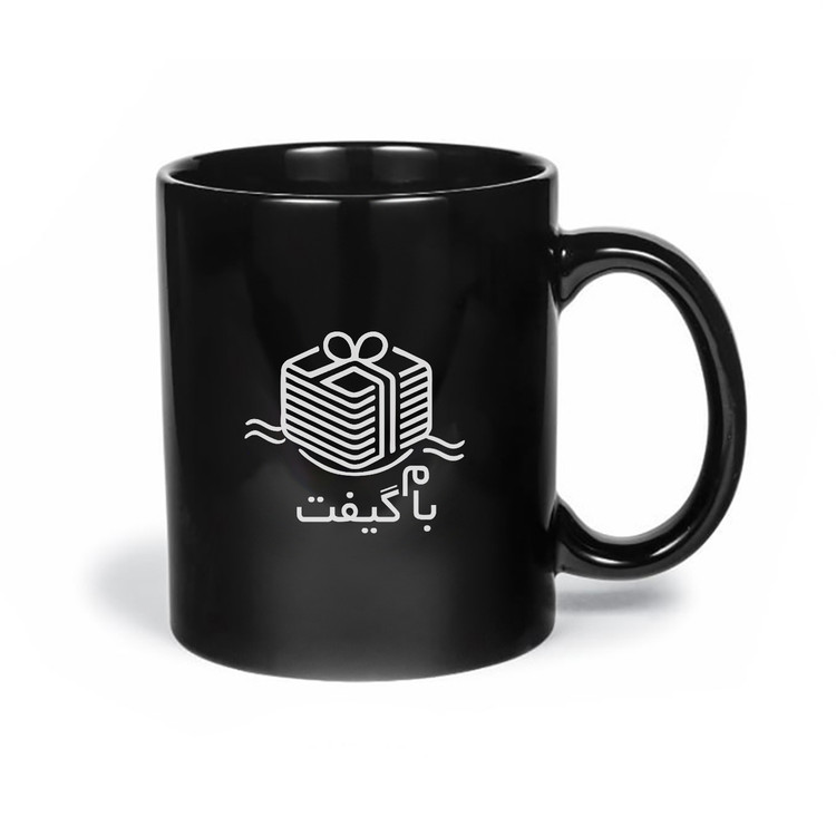 Black Ceramic Mug Standard – 330 ml – Code MBC01