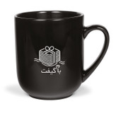 Black Ceramic Mug 280 cc – tall Design | MBC02