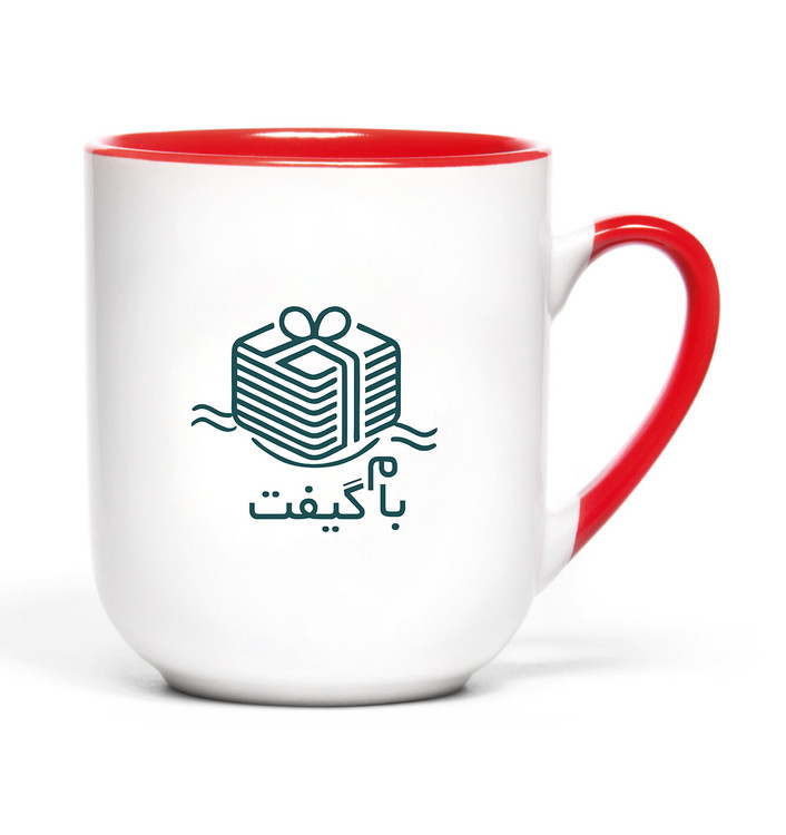 Color Pop Ceramic Mug with Colored Handle – 280ml | Model M2C04