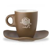 Luxury Coffee Cup Set – 85ml with Saucer – CC006
