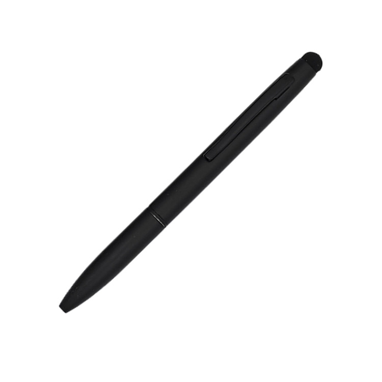 Promotional Metal Pen with Matching Clip and Stylus Touch Tip – Model PML009