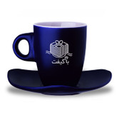 Luxury Coffee Cup Set – 85ml with Saucer – CC006