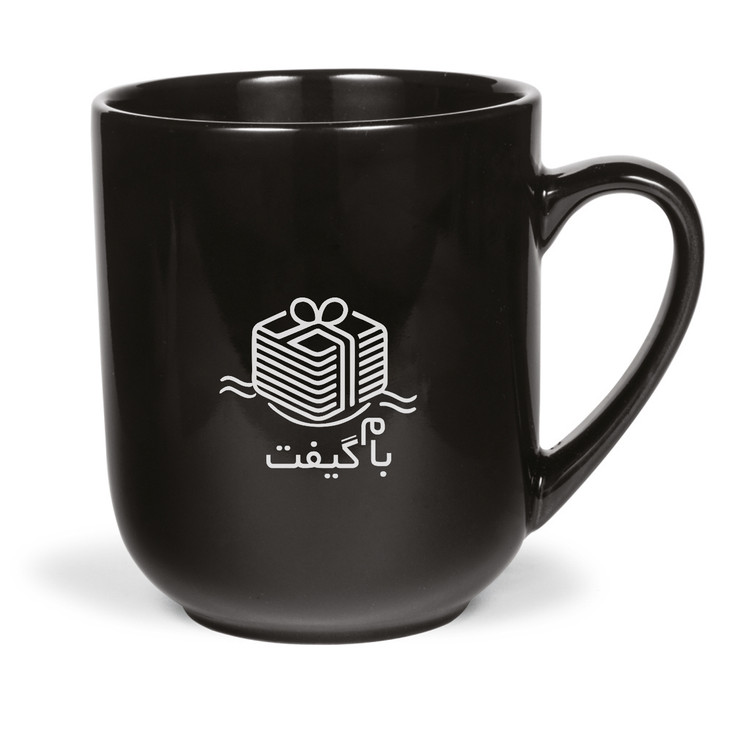 Black Ceramic Mug 280 cc – tall Design | MBC02