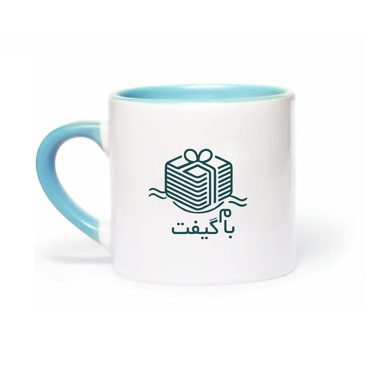 Color Pop Ceramic Mug with Colored Handle – 180ml | Model M2C02