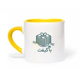 Color Pop Ceramic Mug with Colored Handle – 180ml | Model M2C02