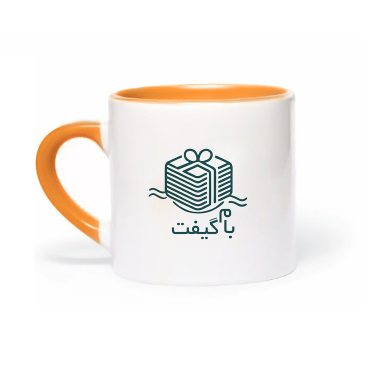 Color Pop Ceramic Mug with Colored Handle – 180ml | Model M2C02
