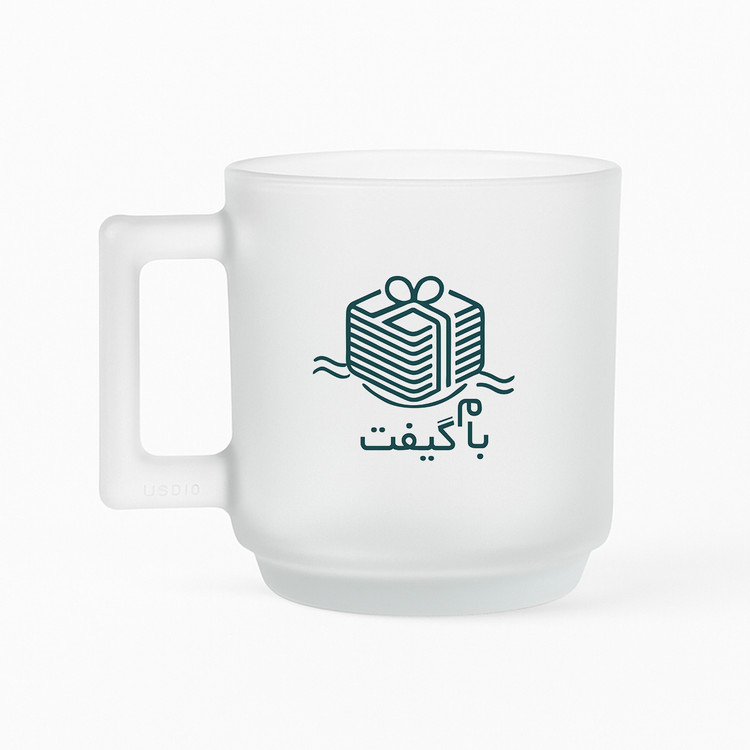 Frosted Ice Mug 180cc with Rectangular Handle – Code MI006