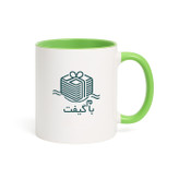 Color Pop Ceramic Mug with Colored Handle – 330ml | Model M2C01