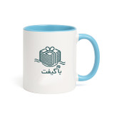 Color Pop Ceramic Mug with Colored Handle – 330ml | Model M2C01