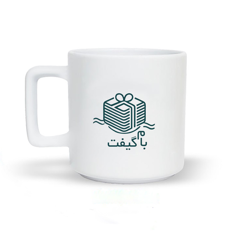 White Ceramic Mug – 370 ml code:MC002
