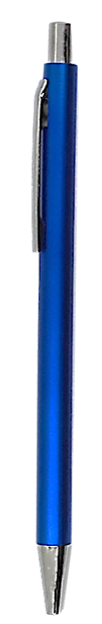 Plastic Promotional Pen with Silver Clip – Model PP003