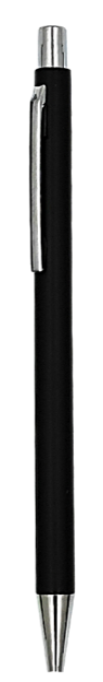 Plastic Promotional Pen with Silver Clip – Model PP003